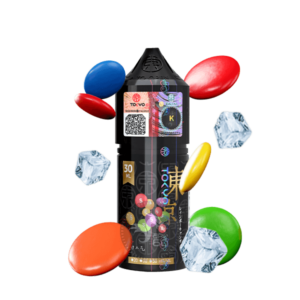 خرید سالت آبنبات میوه‌ای یخ توکیو (30میل) TOKYO ICED RAINBOW CANDY