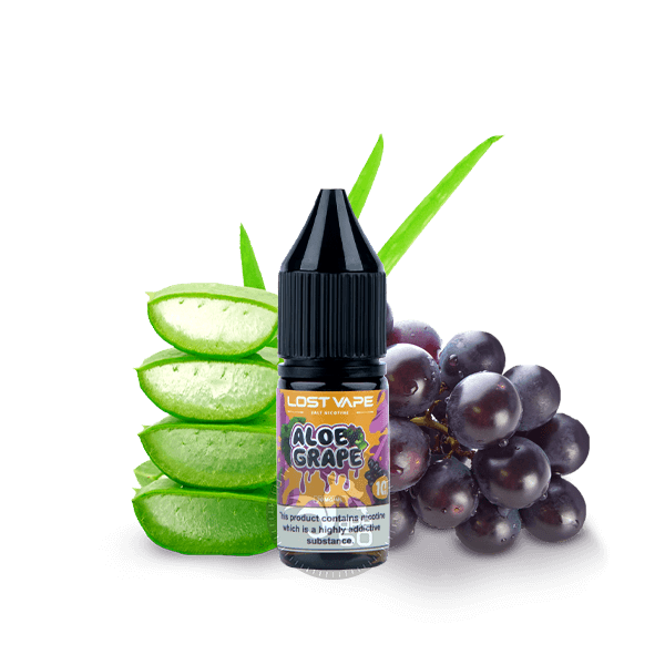 خرید سالت آلوئه ورا انگور لاست ویپ (10میل) LOST VAPE ALOE GRAPE