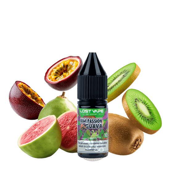 خرید سالت کیوی پشن فروت گواوا لاست ویپ (10میل) LOST VAPE KIWI PASSION GUAVA